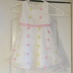 Girls 2T Polka Dot Dress